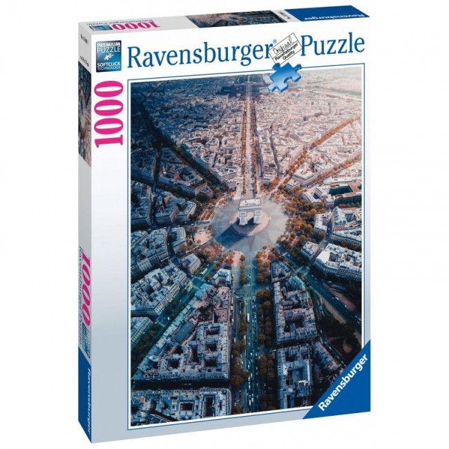 ΠΑΖΛ RAVENSBURGER 1000 ΤΕΜ. ΠΑΡΙΣΙ ΑΠΟ ΨΗΛΑ