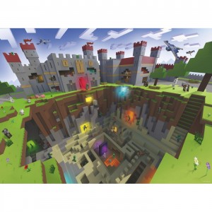 ΠΑΖΛ RAVENSBURGER 300 ΤΕΜ XXL MINECRAFT CUTAWAY ΠΑΖΛ RAVENSBURGER 300 ΤΕΜ XXL MINECRAFT CUTAWAY