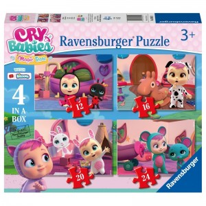 RAVENSBURGER ΠΑΖΛ CRY BABIES 4 ΣΕ 1