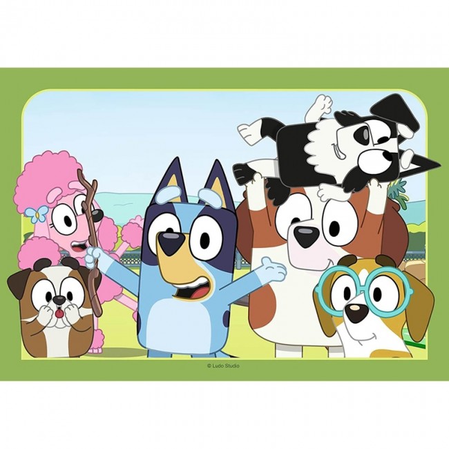 RAVENSBURGER PUZZLE 2X12 BLUEY RAVENSBURGER PUZZLE 2X12 BLUEY