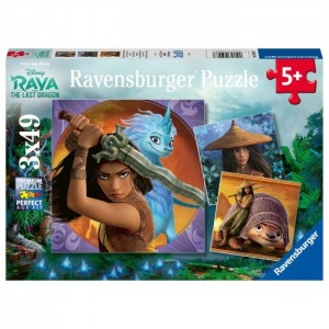 RAVENSBURGER ΠΑΖΛ ΡΑΙΑ ΚΑΙ ΔΡΑΚΟΣ 3Χ49 ΤΕΜΑΧΙΑ