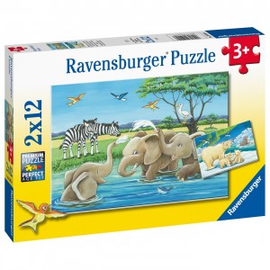 RAVENSBURGER ΠΑΖΛ ΖΩΑ ΤΗΣ ΑΦΡΙΚΗΣ 2χ12 ΤΕΜΑΧΙΑ