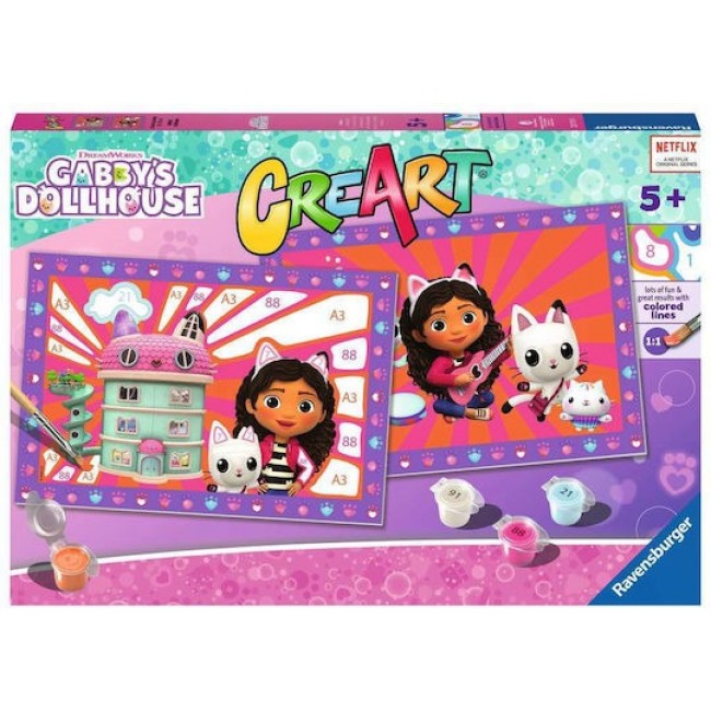 RAVESBURGER CREART ΠΑΙΧΝΙΔΙ ΚΑΤΑΣΚΕΥΗΣ JUNIOR GABBYS DOLLHOUSE RAVESBURGER CREART ΠΑΙΧΝΙΔΙ ΚΑΤΑΣΚΕΥΗΣ JUNIOR GABBYS DOLLHOUSE