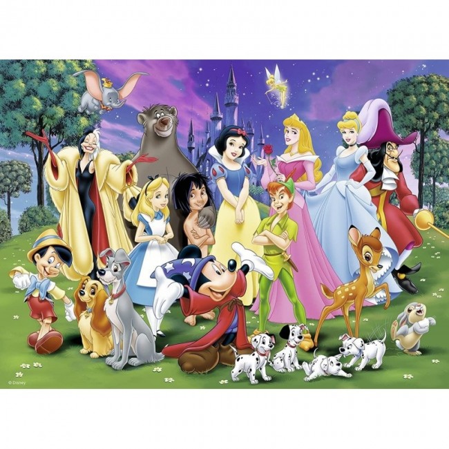 ΠΑΖΛ 200 ΤΕΜ. XXL ΟΙ ΑΓΑΠΗΜΕΝΟΙ ΤΗΣ DISNEY ΠΑΖΛ 200 ΤΕΜ. XXL ΟΙ ΑΓΑΠΗΜΕΝΟΙ ΤΗΣ DISNEY
