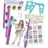 MAKE IT REAL FASHION DESIGN SKETCHBOOK BLOOMING CREATIVITY ΜΕ 90 STICHERS AND STENCILS MAKE IT REAL FASHION DESIGN SKETCHBOOK BLOOMING CREATIVITY ΜΕ 90 STICHERS AND STENCILS