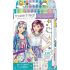 MAKE IT REAL FASHION DESIGN SKETCHBOOK DIGITAL DREAM ΜΕ 110 STICHERS AND STENCILS