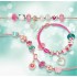MAKE IT REAL HALO CHARMS BRACELETS THINK PINK MAKE IT REAL HALO CHARMS BRACELETS THINK PINK