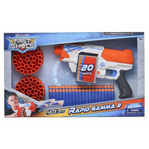 ΑΠΚ FAST SHOTS DART BLASTER RAPID GAMMA