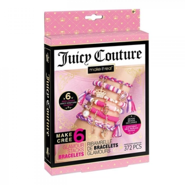 MAKE IT REAL JUISY COUTURE GLAMOUR STACKS BRACELETS MAKE IT REAL JUISY COUTURE GLAMOUR STACKS BRACELETS