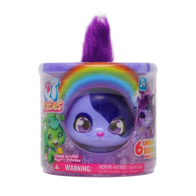 QT KITTIES ΓΑΤΑΚΙΑ RAINBOW - 6 ΣΧΕΔΙΑ 1 ΤΕΜΑΧΙΟ QT KITTIES ΓΑΤΑΚΙΑ RAINBOW - 6 ΣΧΕΔΙΑ 1 ΤΕΜΑΧΙΟ