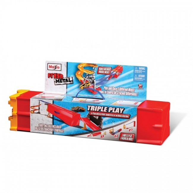 MAISTO FRESH METAL PLAYSET TRIPLE PLAY MAISTO FRESH METAL PLAYSET TRIPLE PLAY