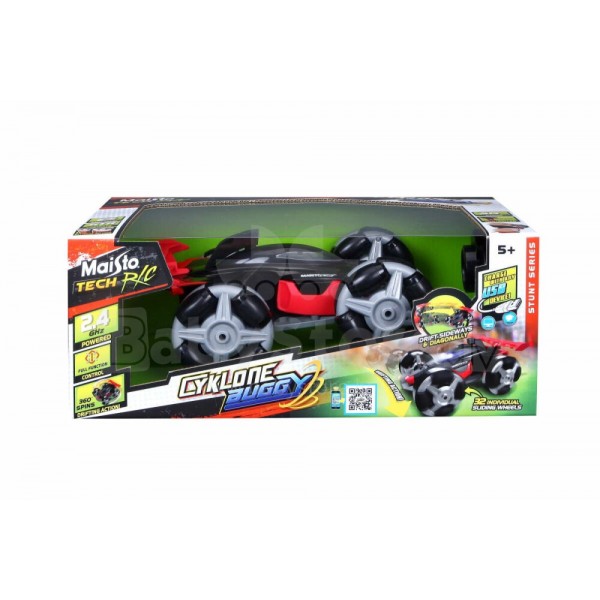 MAISTO CYKLONE ΤΗΛΕΚΑΤΕΥΘΥΝΟΜΕΝΟ BUGGY RED AND BLACK