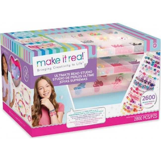 MAKE IT REAL ULTIMATE BEAD STUDIO ME 2600 BEADS PERLES MAKE IT REAL ULTIMATE BEAD STUDIO ME 2600 BEADS PERLES