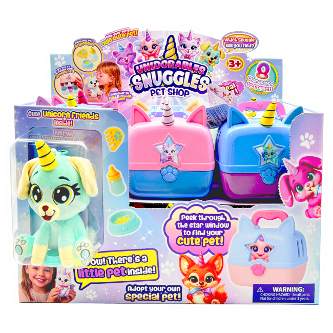 ΛΟΥΤΡΙΝΟ UNIDORABLES SNUGGLES SURPRISE ΛΟΥΤΡΙΝΟ UNIDORABLES SNUGGLES SURPRISE