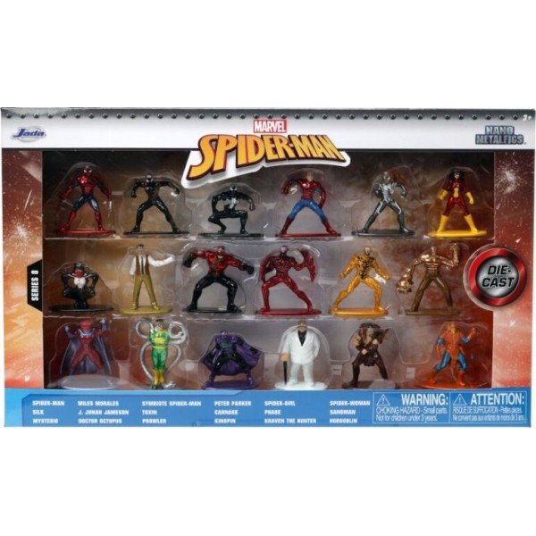MARVEL SPIDERMAN MULTI PACK NANO ΦΙΓΟΥΡΕΣ WAVE 8