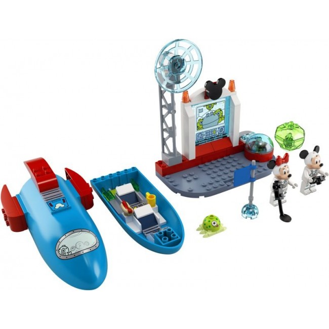 LEGO MICKEY MOUSE AND MINNIE MOUSES SPACE ROCKET