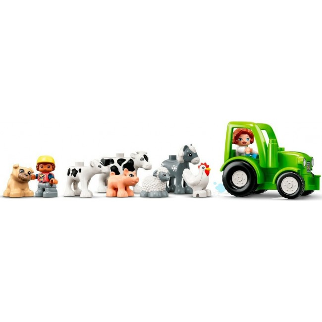 LEGO DUPLO BARN TRACTOR AND FARM ANIMAL CARE