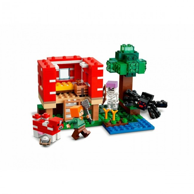 LEGO MINECRAFT THE MUSHROOM HOUSE