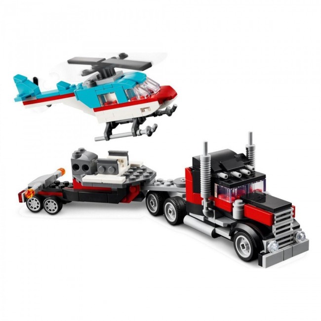 LEGO CREATOR ΦΟΡΤΗΓΟ ΜΕ ΕΠΙΠΕΔΗ ΚΑΡΟΤΣΑ ΚΑΙ ΕΛΙΚΟΠΤΕΡΟ LEGO CREATOR ΦΟΡΤΗΓΟ ΜΕ ΕΠΙΠΕΔΗ ΚΑΡΟΤΣΑ ΚΑΙ ΕΛΙΚΟΠΤΕΡΟ