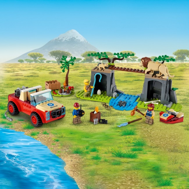 LEGO CITY WILDLIFE RESCUE OFF ROADER LEGO CITY WILDLIFE RESCUE OFF ROADER