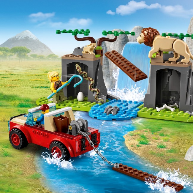 LEGO CITY WILDLIFE RESCUE OFF ROADER LEGO CITY WILDLIFE RESCUE OFF ROADER