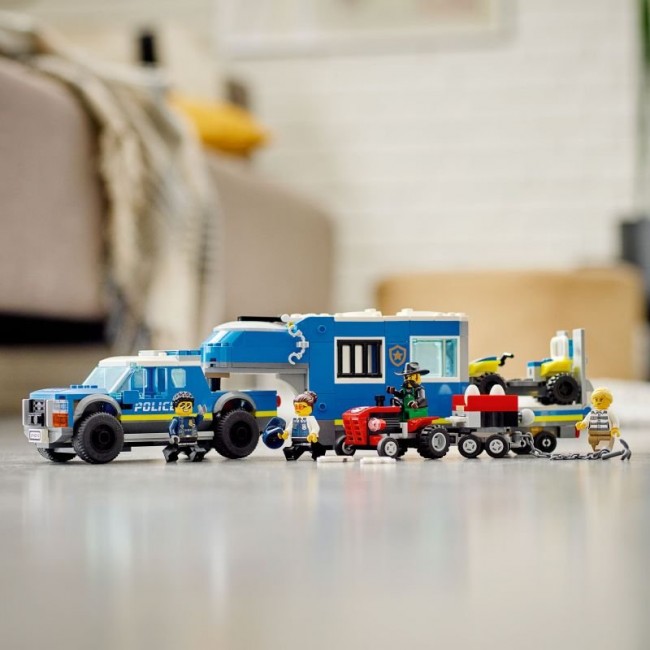 ΠΑΙΧΝΙΔΟΛΑΜΠΑΔΑ LEGO CITY POLICE MOBILE COMAND TRUCK