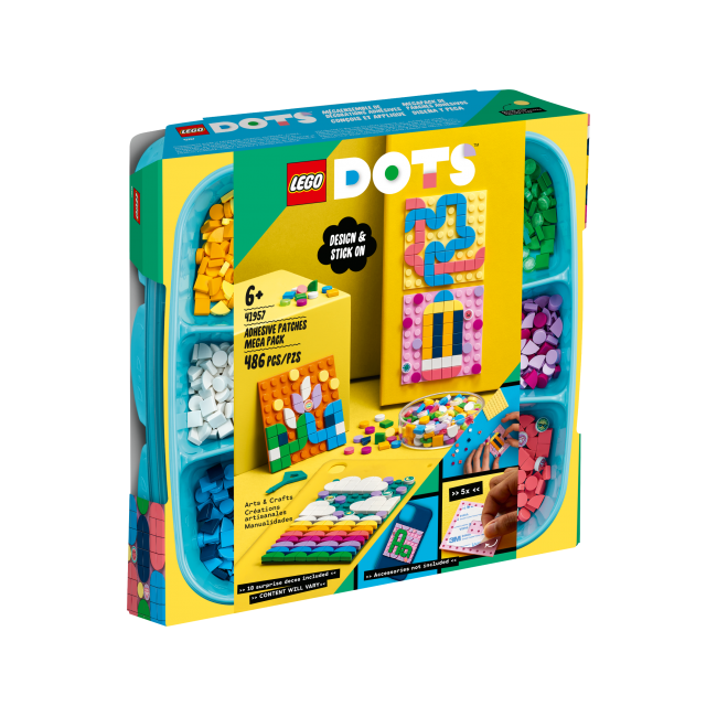 LEGO DOTS ADHESIVE PATCHESMEGA PACK LEGO DOTS ADHESIVE PATCHESMEGA PACK