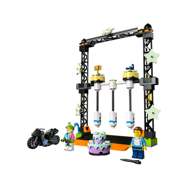 LEGO CITY THE KNOCKDOWN STUNT CHALLENGE LEGO CITY THE KNOCKDOWN STUNT CHALLENGE