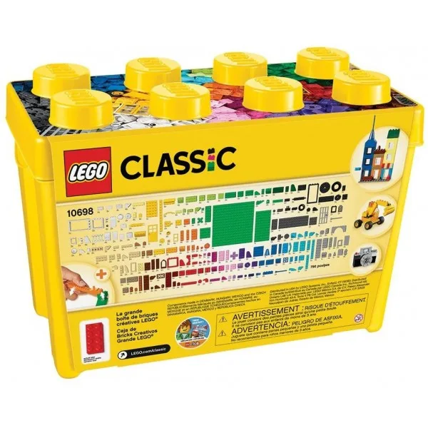 LEGO CLASSIC LARGE CREATIVE BRICK BOX LEGO CLASSIC LARGE CREATIVE BRICK BOX