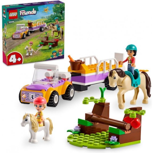 LEGO FRIENDS ΤΡΕΙΛΕΡ ΑΛΟΓΟΥ ΚΑΙ ΠΟΝΙ LEGO FRIENDS ΤΡΕΙΛΕΡ ΑΛΟΓΟΥ ΚΑΙ ΠΟΝΙ