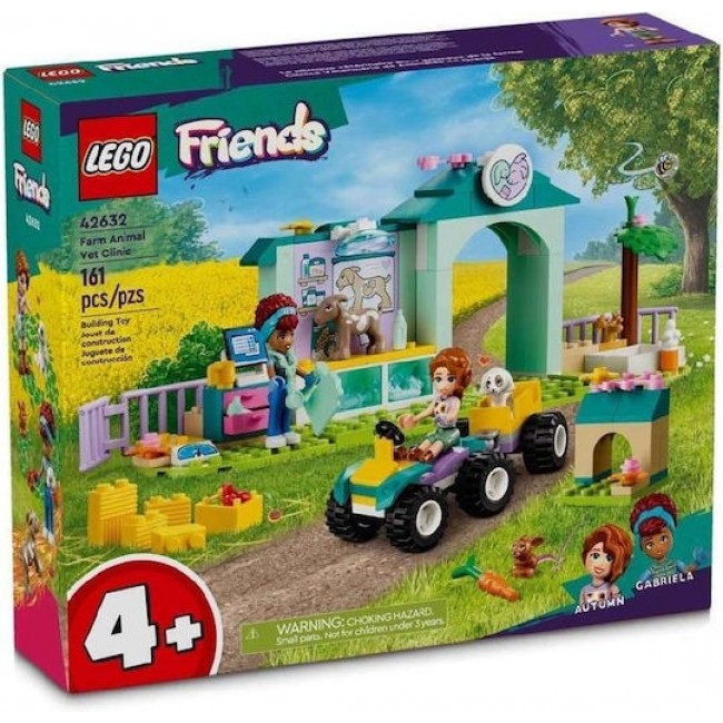 LEGO FRIENDS ΚΤΗΝΙΑΤΡΕΙΟ ΓΙΑ ΖΩΑ ΤΗΣ ΦΑΡΜΑΣ LEGO FRIENDS ΚΤΗΝΙΑΤΡΕΙΟ ΓΙΑ ΖΩΑ ΤΗΣ ΦΑΡΜΑΣ