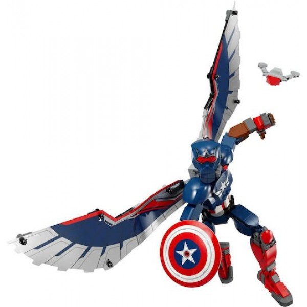 LEGO MARVEL SUPERHEROESCAPTAIN AMERICA CONSTRUCTION FIGURE LEGO MARVEL SUPERHEROESCAPTAIN AMERICA CONSTRUCTION FIGURE