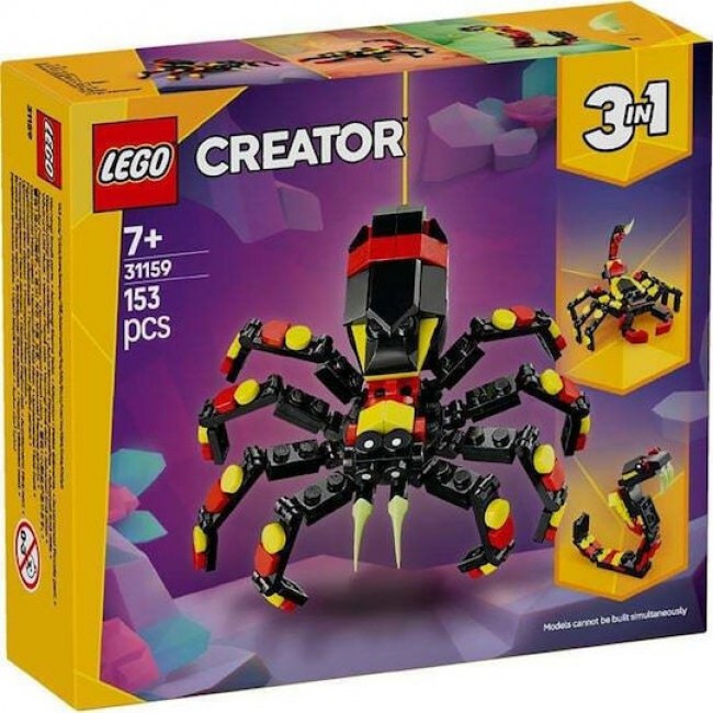 LEGO CREATOR WILD ANIMALS SURPRISING SPIDER LEGO CREATOR WILD ANIMALS SURPRISING SPIDER