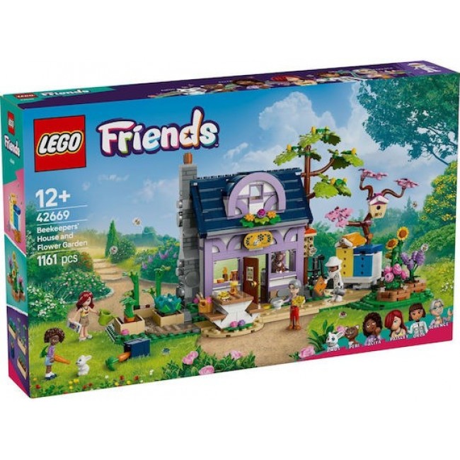 LEGO FRIENDS BEEKEEPERS HOUSE AND FLOWER GARDEN LEGO FRIENDS BEEKEEPERS HOUSE AND FLOWER GARDEN