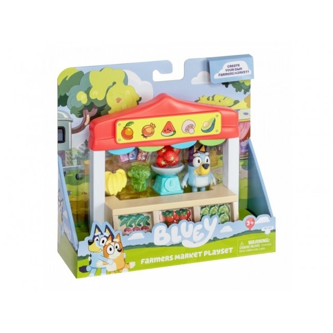 BLUEY ΜΙΝΙ ΣΕΤ ΠΑΙΧΝΙΔΙΟΥFARMERS MARKET BLUEY ΜΙΝΙ ΣΕΤ ΠΑΙΧΝΙΔΙΟΥFARMERS MARKET
