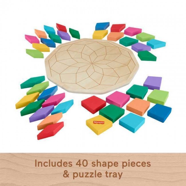 FISHER PRICE ΞΥΛΙΝΟ ΠΑΖΛ 41 τεμ. MANDALA (HXT94) FISHER PRICE ΞΥΛΙΝΟ ΠΑΖΛ 41 τεμ. MANDALA (HXT94)
