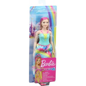 BARBIE DREAMTOPIA ΠΡΙΓΚΙΠΙΣΣΑ ΞΑΝΘΙΑ ΜΕ ΡΟΖ ΑΝΤΑΥΓΕΙΑ KAI ΦΟΡΕΜΑ ΜΕ ΠΕΤΑΛΟΥΔΕΣ
