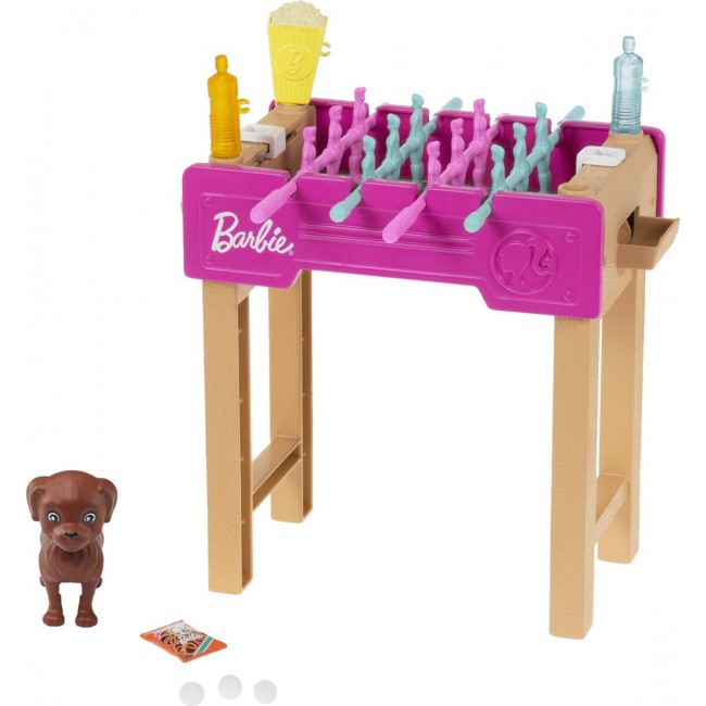BARBIE ΕΠΙΠΛΑ ΣΕΤ ΣΚΥΛΑΚΙ & ΕΠΙΤΡΑΠΕΖΙΟ ΠΟΔΟΣΦΑΙΡΑΚΙ BARBIE ΕΠΙΠΛΑ ΣΕΤ ΣΚΥΛΑΚΙ & ΕΠΙΤΡΑΠΕΖΙΟ ΠΟΔΟΣΦΑΙΡΑΚΙ