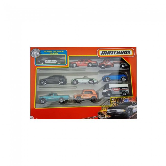MATCHBOX ΑΥΤΟΚΙΝΗΤΑΚΙΑ ΣΕΤ ΤΩΝ 9 MATCHBOX ΑΥΤΟΚΙΝΗΤΑΚΙΑ ΣΕΤ ΤΩΝ 9