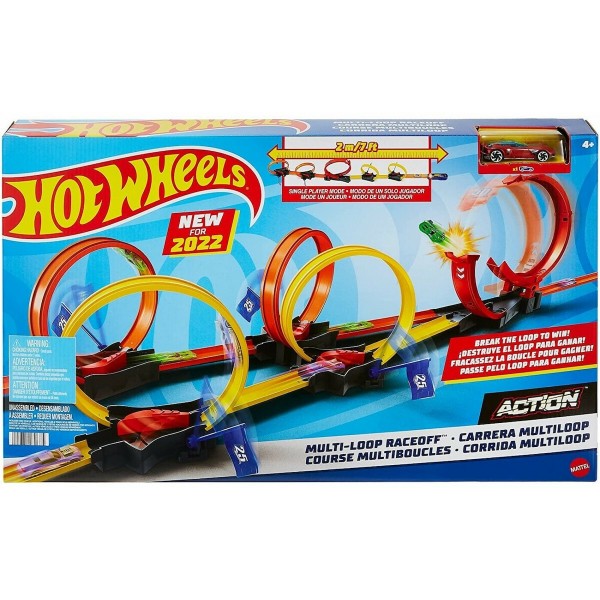 HOT WHEELS ΠΙΣΤΑ ΚΟΝΤΡΕΣ ΠΟΛΛΑΠΛΑ ΛΟΥΠ