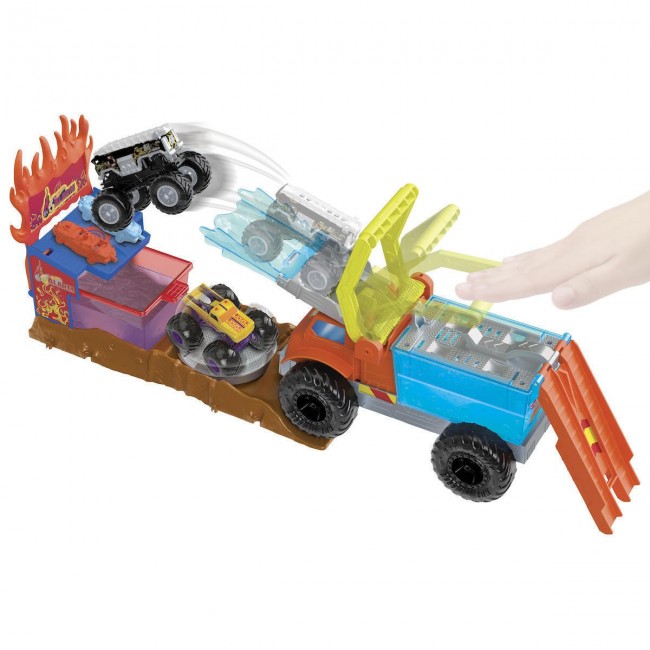 HOT WHEELS ΣΕΤ ΠΑΙΧΝΙΔΙΟΥ ΧΡΩΜΟΚΕΡΑΥΝΩΝ MT ΜΕ ΠΥΡΟΣΒΕΣΤΙΚΟ HOT WHEELS ΣΕΤ ΠΑΙΧΝΙΔΙΟΥ ΧΡΩΜΟΚΕΡΑΥΝΩΝ MT ΜΕ ΠΥΡΟΣΒΕΣΤΙΚΟ