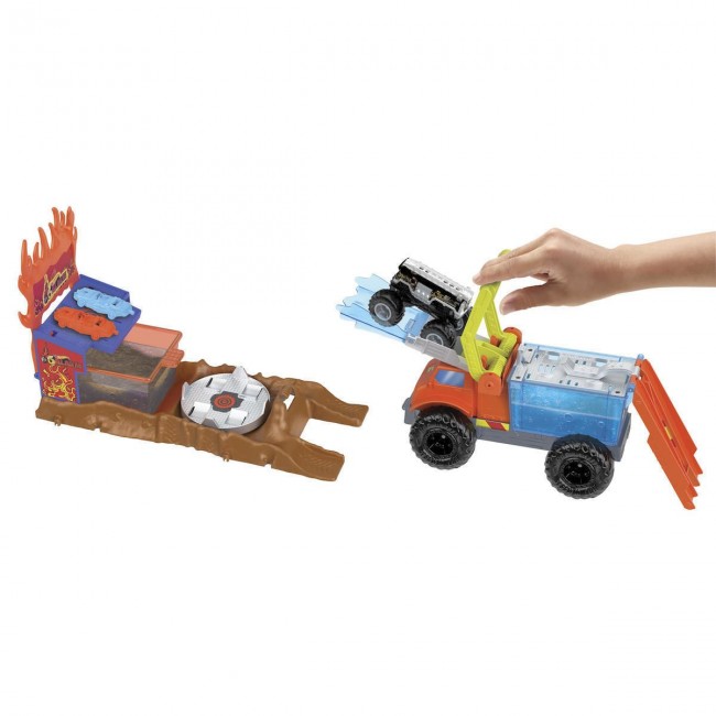 HOT WHEELS ΣΕΤ ΠΑΙΧΝΙΔΙΟΥ ΧΡΩΜΟΚΕΡΑΥΝΩΝ MT ΜΕ ΠΥΡΟΣΒΕΣΤΙΚΟ HOT WHEELS ΣΕΤ ΠΑΙΧΝΙΔΙΟΥ ΧΡΩΜΟΚΕΡΑΥΝΩΝ MT ΜΕ ΠΥΡΟΣΒΕΣΤΙΚΟ