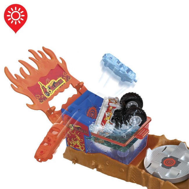 HOT WHEELS ΣΕΤ ΠΑΙΧΝΙΔΙΟΥ ΧΡΩΜΟΚΕΡΑΥΝΩΝ MT ΜΕ ΠΥΡΟΣΒΕΣΤΙΚΟ HOT WHEELS ΣΕΤ ΠΑΙΧΝΙΔΙΟΥ ΧΡΩΜΟΚΕΡΑΥΝΩΝ MT ΜΕ ΠΥΡΟΣΒΕΣΤΙΚΟ
