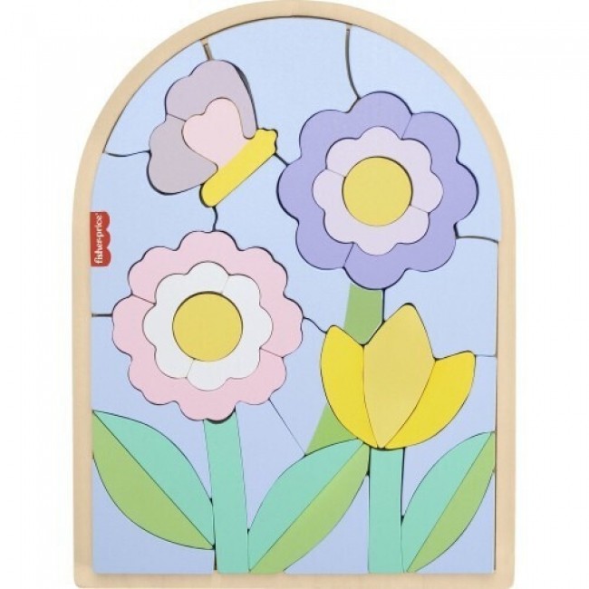 FISHER PRICE ΞΥΛΙΝΟ ΠΑΖΛ ΛΟΥΛΟΥΔΙΑ 38 ΤΕΜΑΧΙΑ FISHER PRICE ΞΥΛΙΝΟ ΠΑΖΛ ΛΟΥΛΟΥΔΙΑ 38 ΤΕΜΑΧΙΑ
