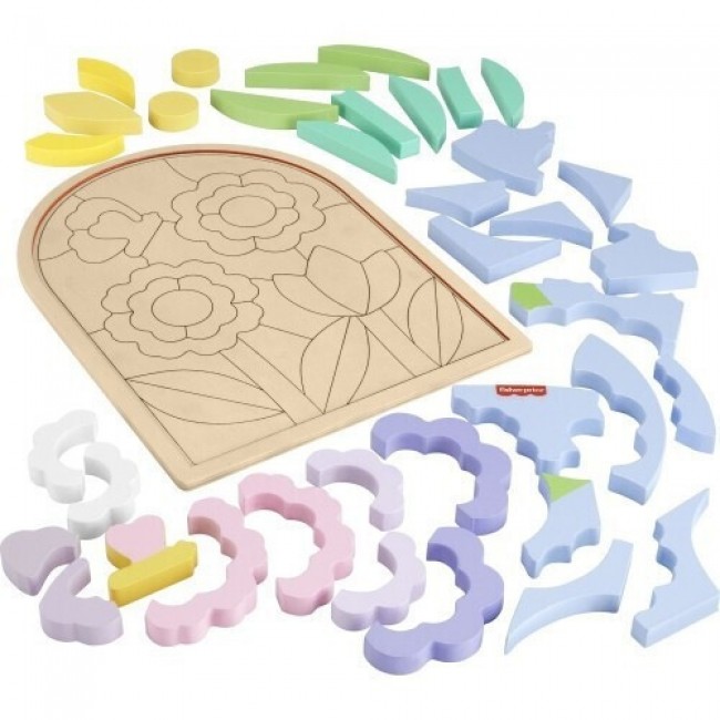 FISHER PRICE ΞΥΛΙΝΟ ΠΑΖΛ ΛΟΥΛΟΥΔΙΑ 38 ΤΕΜΑΧΙΑ FISHER PRICE ΞΥΛΙΝΟ ΠΑΖΛ ΛΟΥΛΟΥΔΙΑ 38 ΤΕΜΑΧΙΑ