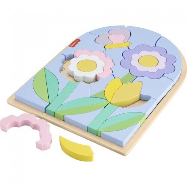 FISHER PRICE ΞΥΛΙΝΟ ΠΑΖΛ ΛΟΥΛΟΥΔΙΑ 38 ΤΕΜΑΧΙΑ FISHER PRICE ΞΥΛΙΝΟ ΠΑΖΛ ΛΟΥΛΟΥΔΙΑ 38 ΤΕΜΑΧΙΑ