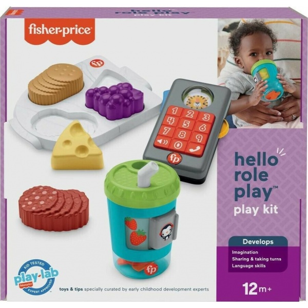 PLAYKIT HELLO ROLE PLAY FISHER PRICE 12 ΜΗΝΩΝ