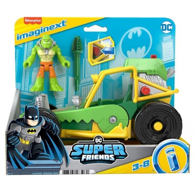 IMAGINEXT BATMAN ΟΧΗΜΑΤΑ BATMAN KILLER CROC IMAGINEXT BATMAN ΟΧΗΜΑΤΑ BATMAN KILLER CROC
