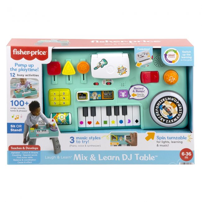 FISHER PRICE ΕΚΠΑΙΔΕΥΤΙΚΗ ΚΟΝΣΟΛΑ DJ ΜΕ ΦΩΤΑ ΚΑΙ ΗΧΟΥΣ HRB61 FISHER PRICE ΕΚΠΑΙΔΕΥΤΙΚΗ ΚΟΝΣΟΛΑ DJ ΜΕ ΦΩΤΑ ΚΑΙ ΗΧΟΥΣ HRB61