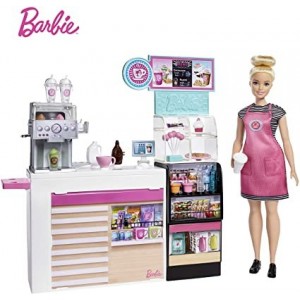 BARBIE ΚΟΥΚΛΑ ΜΕ ΚΑΦΕΤΕΡΙΑ BARBIE ΚΟΥΚΛΑ ΜΕ ΚΑΦΕΤΕΡΙΑ